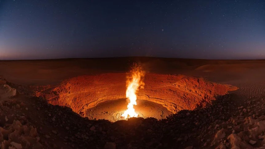 Darvaza Gas Crater