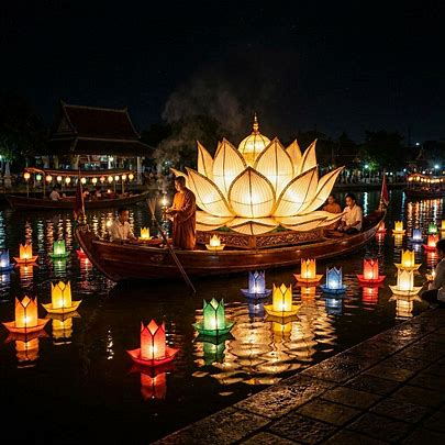 Vesak Lantern Float