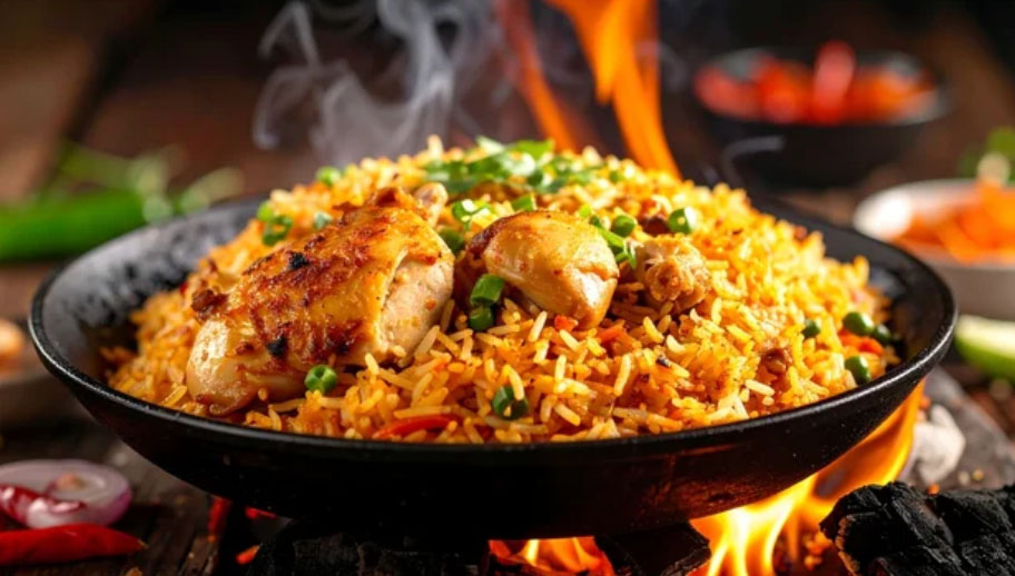 Biryani dish
